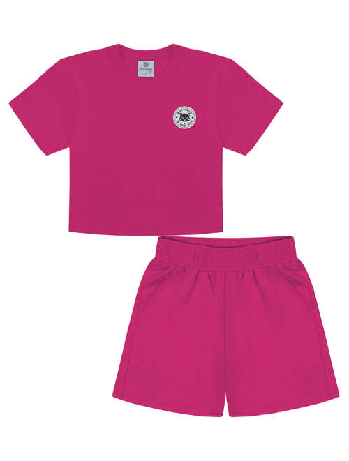 Conjunto Monocromático Pink Abrange