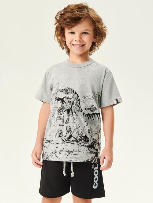 Camiseta T-Rex Verde Abrange
