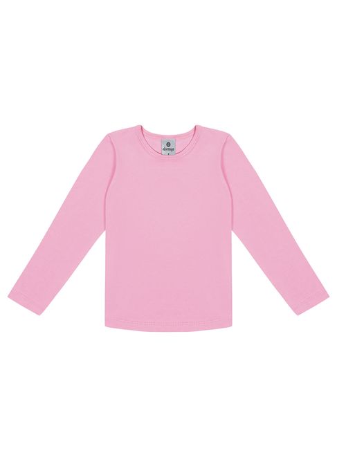 Blusa Básica Rosa Abrange