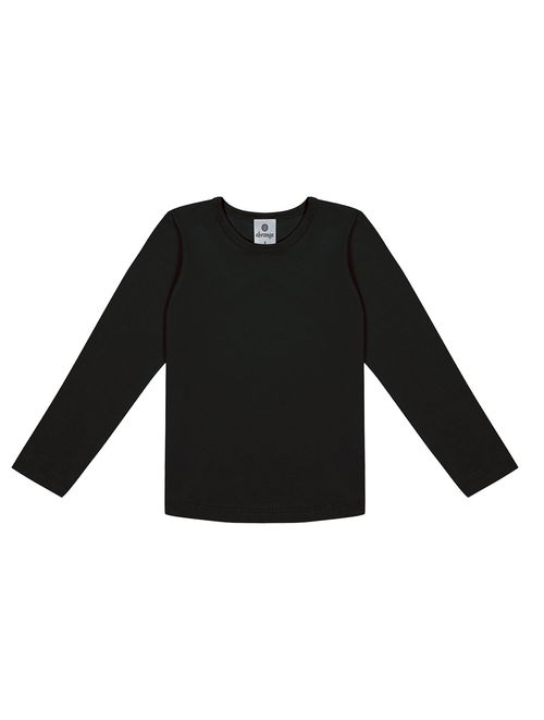 Blusa Básica Preto Abrange