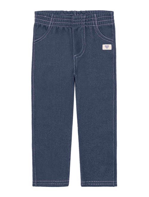 Calça Azul Jeans Escuro Abrange