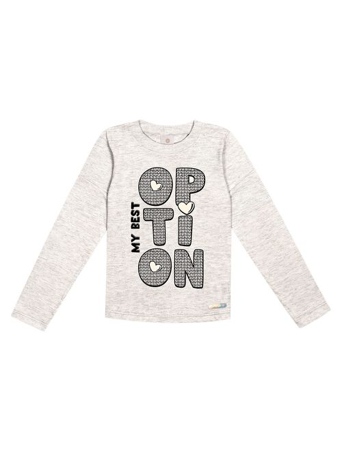Blusa Option Mescla Abrange