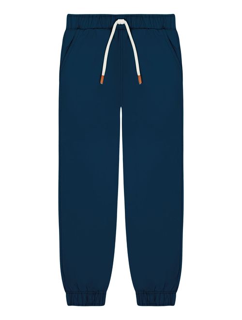 Calça Jogger Sarja Azul Marinho Abrange