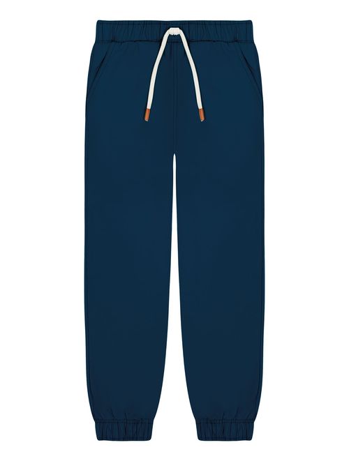 Calça Jogger Sarja Azul Marinho Abrange