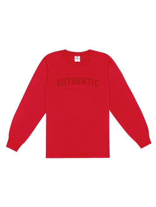 Camiseta Authentic Vermelho Abrange