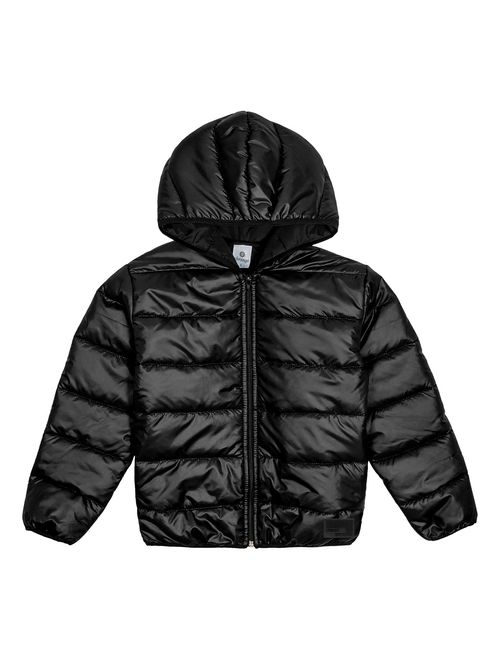 Jaqueta Puffer Preto Abrange