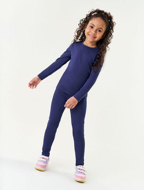 Blusa Térmica Azul Marinho Abrange