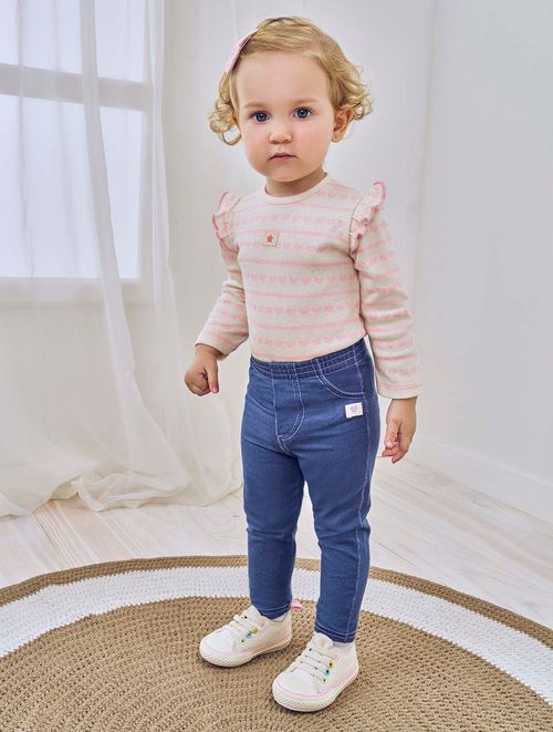 Calça Preto Jeans Abrange