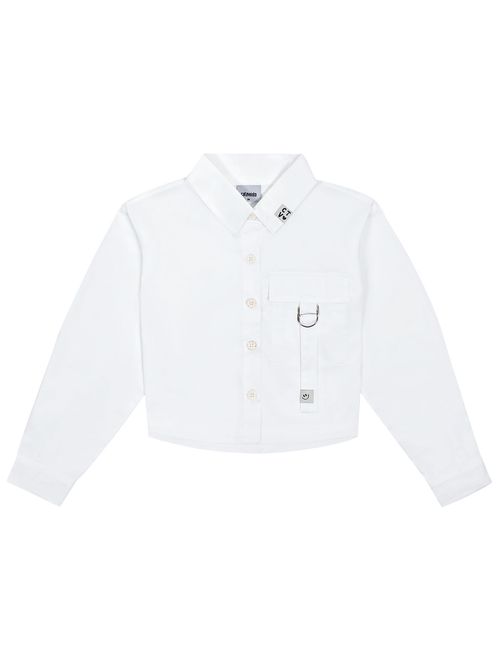 Camisa Com Bolso Branco Catavento
