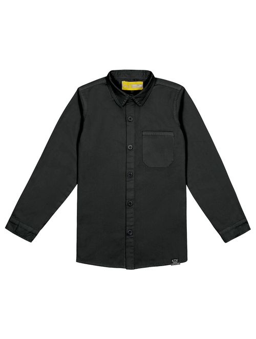 Camisa Sarja Chumbo Catavento