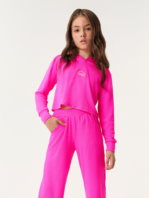 Conjunto Blusa E Calça Wide Leg Monocromático Catavento