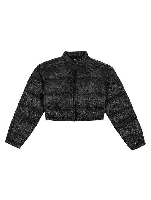 Jaqueta Boxy Puffer Preto Dway