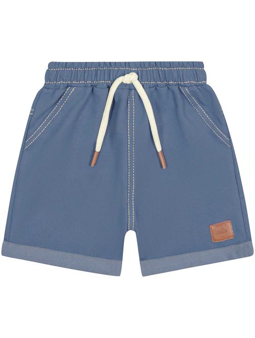 Bermuda Bebê Menino Azul Jeans Médio Divertto