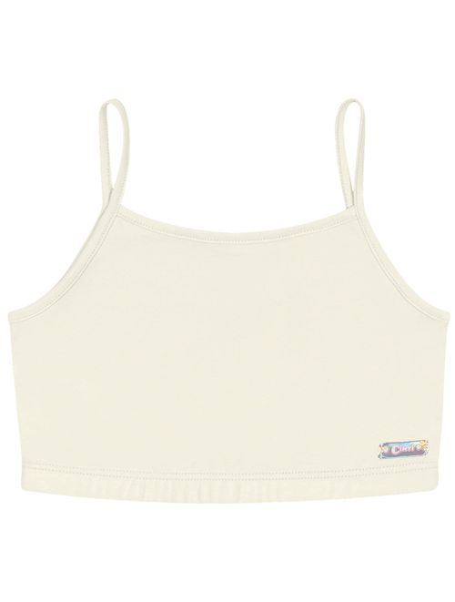 Top Básico Infantil Menina Natural Cinti