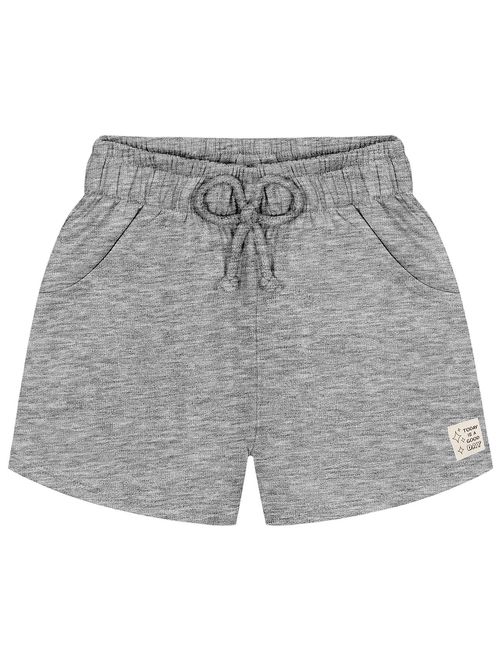 Short Básico Infantil Menina Mescla Cinti