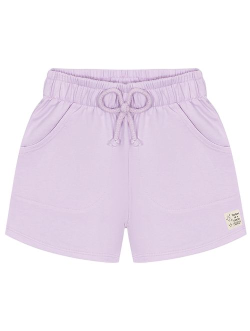 Short Básico Infantil Menina Lilás Cinti