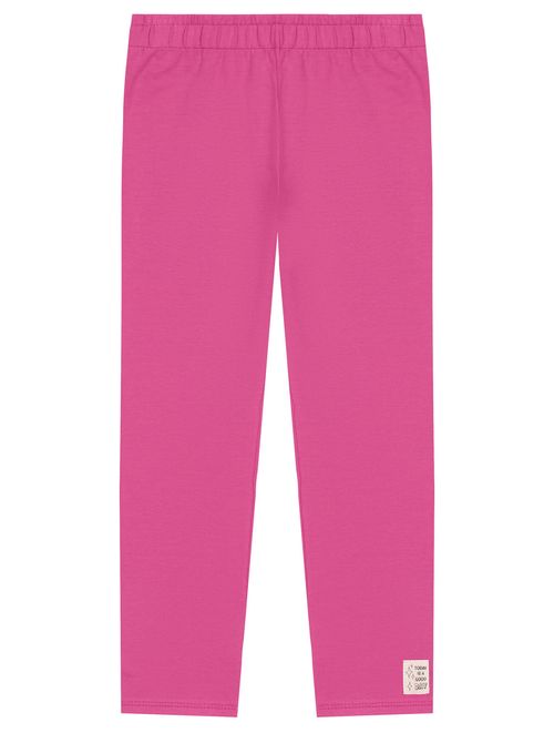 Legging Infantil Menina Básica Rosa Cinti