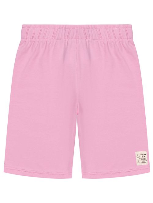 Bermuda Ciclista Infantil Menina Rosa Cinti