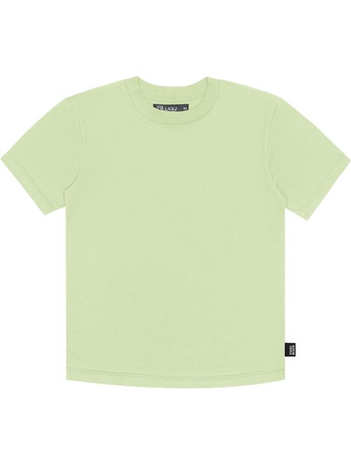 Camiseta Teen Feminino Básica Verde Dway