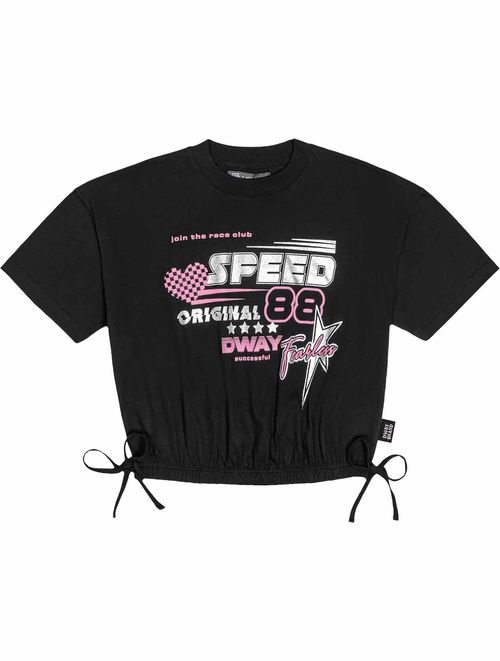 Blusa Teen Feminino Speed  Preto Dway