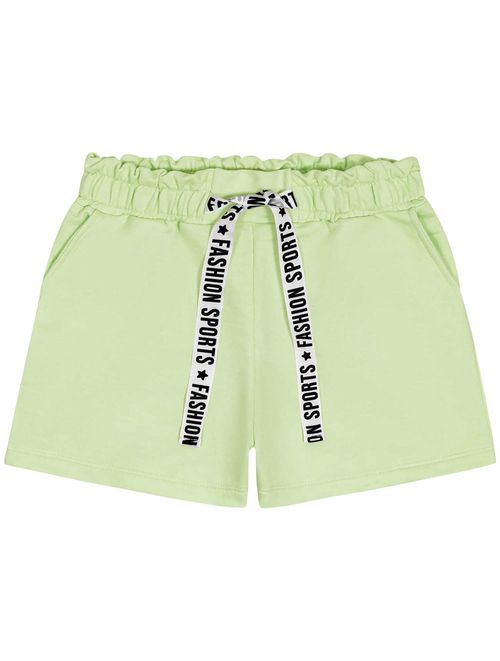 Short Teen Feminino Fashion Sports Verde Dway