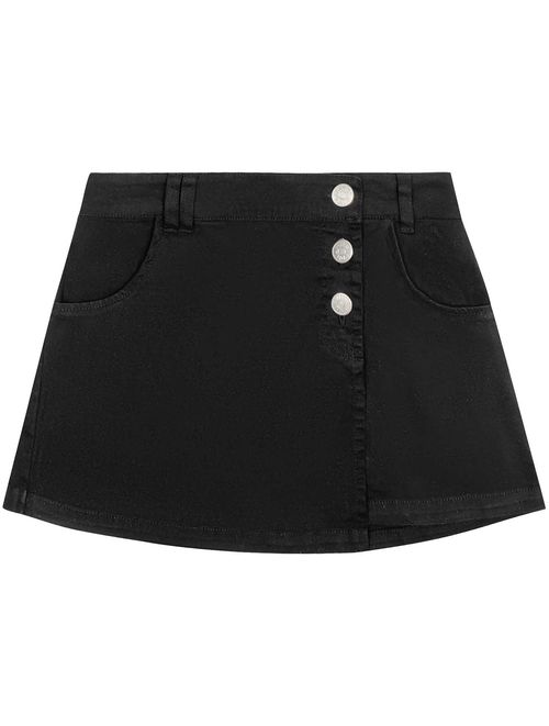 Short-Saia Teen Feminino Sarja Preto Dway