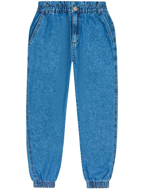 Calça Jogger Teen Feminino Jeans Médio Dway