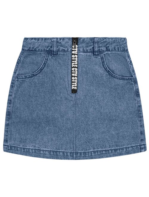 Saia Infantil Menina Jeans Catavento