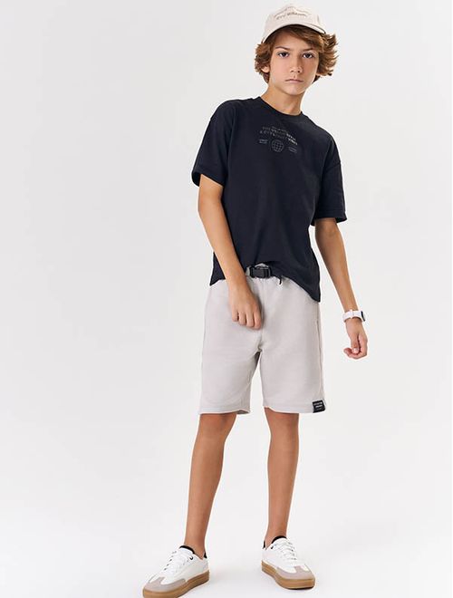 Camiseta Infantil Menino The Urban Style Preto Catavento