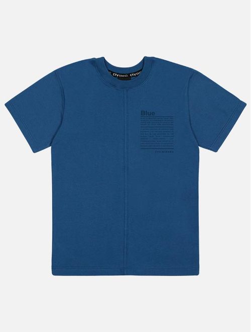 Camiseta Infantil Menino Oasis Azul Catavento