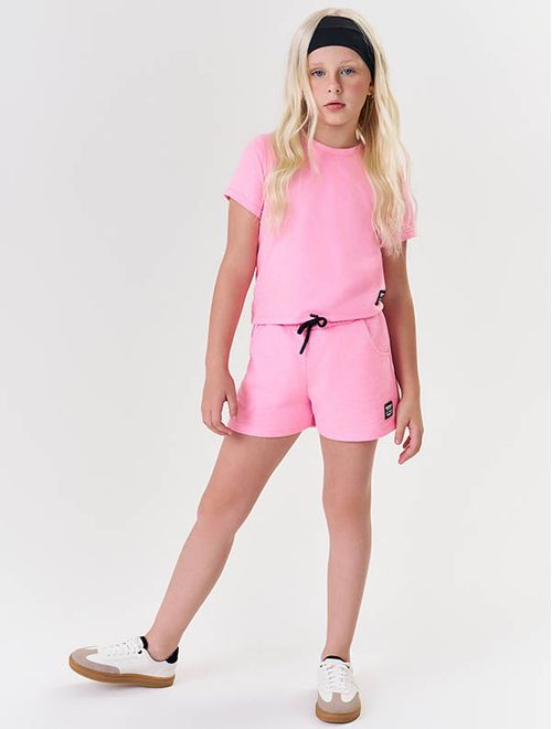 Blusa Infantil Menina Básica Rosa Catavento