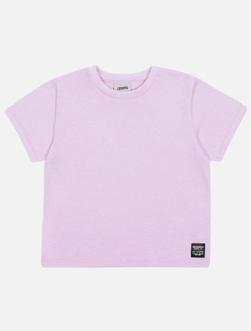 Blusa Infantil Menina Básica Lilás Catavento