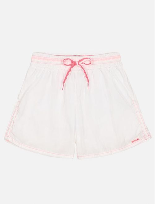 Short Infantil Menina Em Nylon Natural Catavento