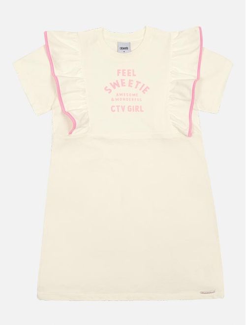 Vestido Infantil Menina Feel Sweetie Natural Catavento