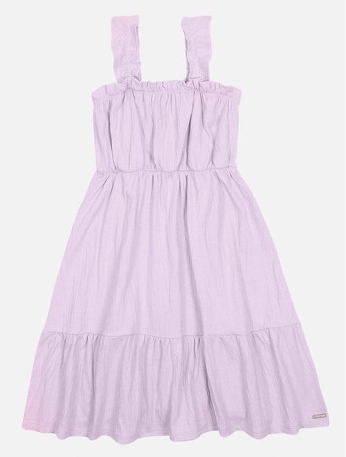 Vestido Infantil Menina Lilás Catavento