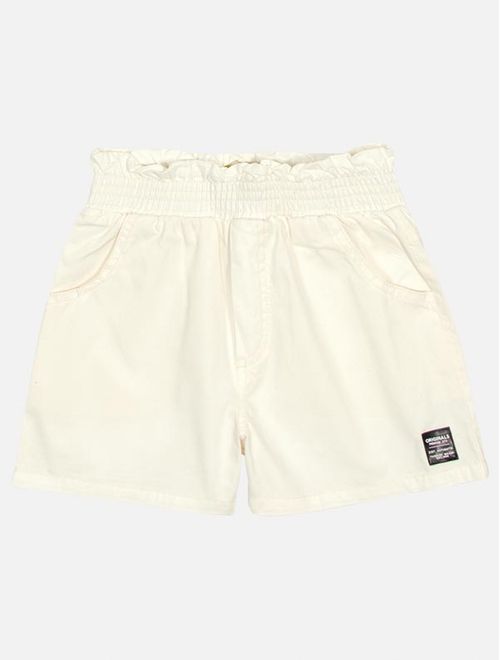 Short Infantil Menina Básico Sarja Natural Catavento