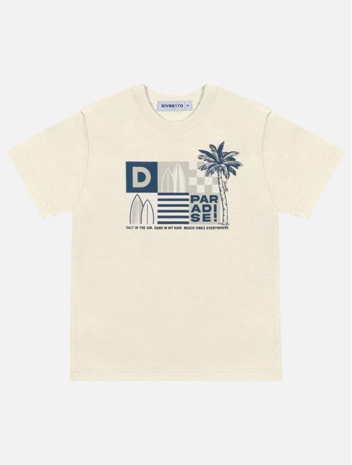 Camiseta Infantil Menino Paradise Natural Divertto