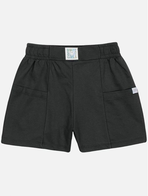 Short Teen Feminino Cinza Chumbo Dway