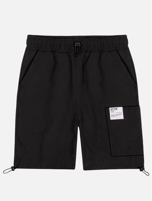 Bermuda Infantil Menino Com Stopper Preto Catavento