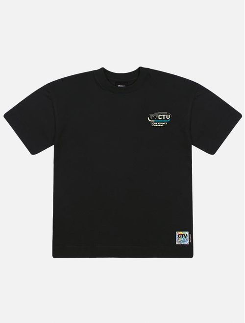 Camiseta Infantil Menino Costas Monitor Preto Catavento