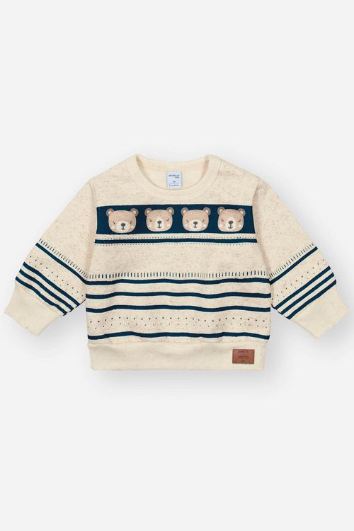 Conjunto Bebê Menino Urso Marinho Divertto