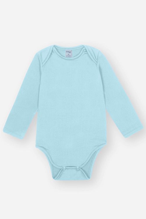 Body Bebê Menino em Malha Térmica Azul Divertto