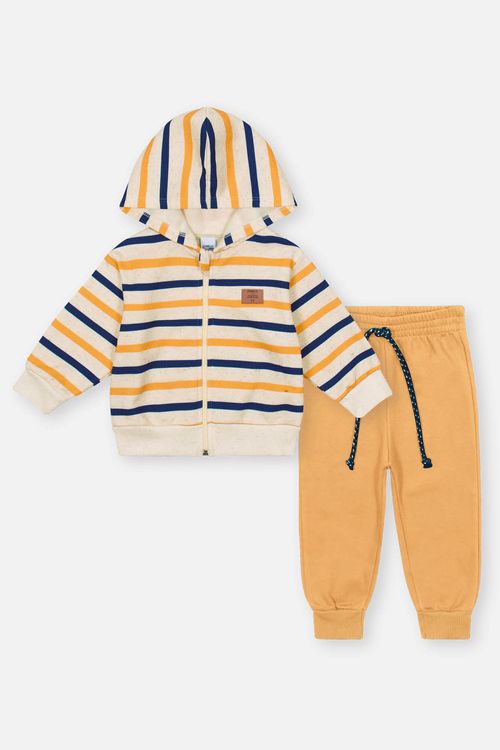 Conjunto Bebê Menino Listrado Pollen Divertto