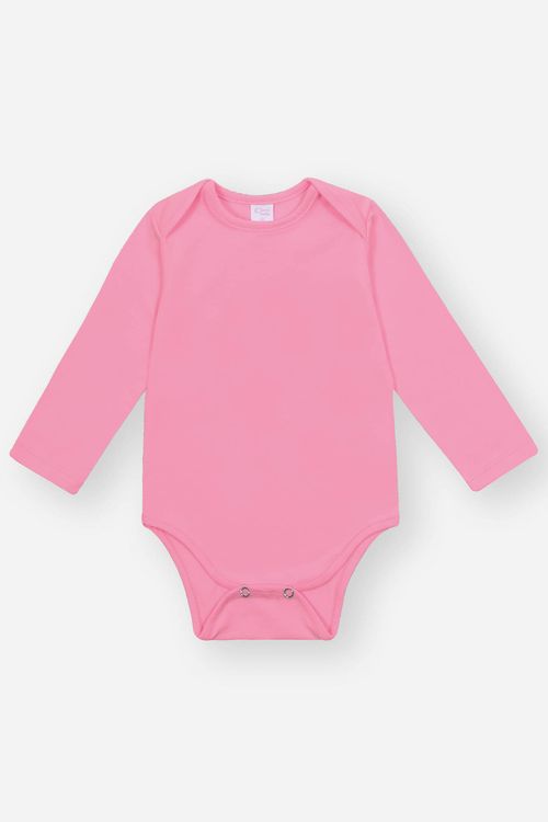 Body Bebê Menina Térmico Rosa Mundo Cinti