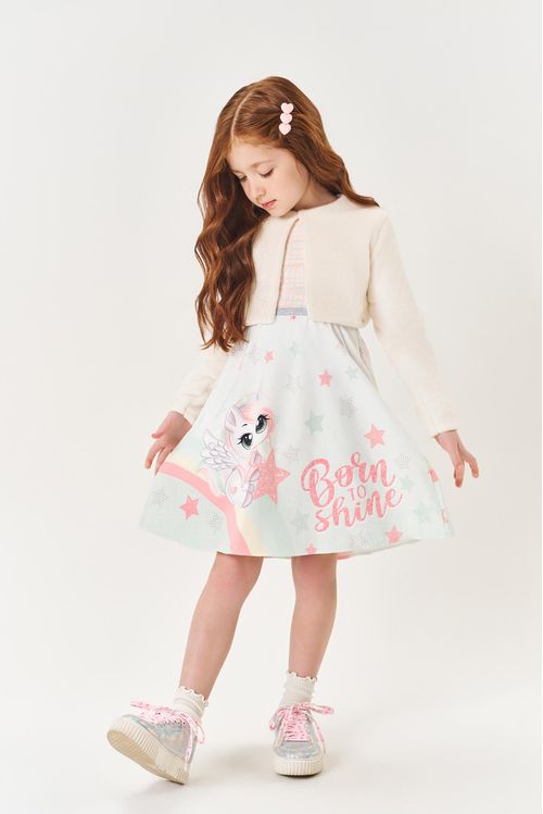 Casaqueto Infantil Menina Natural Mundo Cinti