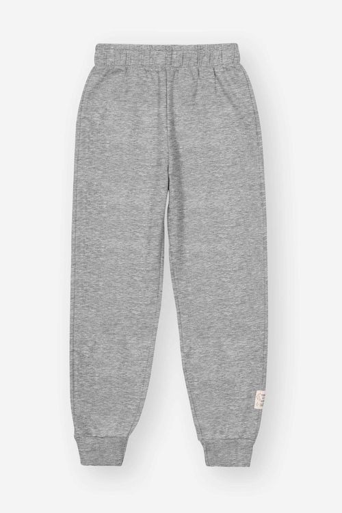 Calça Infantil Menina Jogger Básica Mescla Mundo Cinti