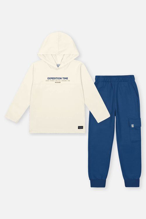 Conjunto Infantil Menino Expedition Azul Divertto