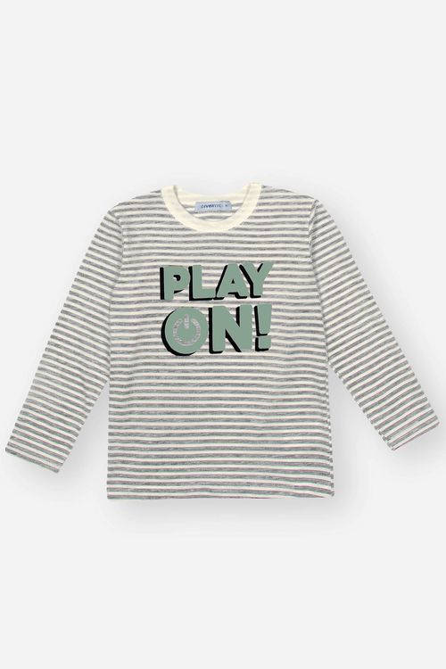 Pijama Infantil Menino Play On! Mescla Divertto