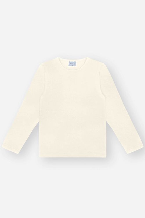 Camiseta Manga Longa Infantil Menino em Malha Térmica Natural Divertto