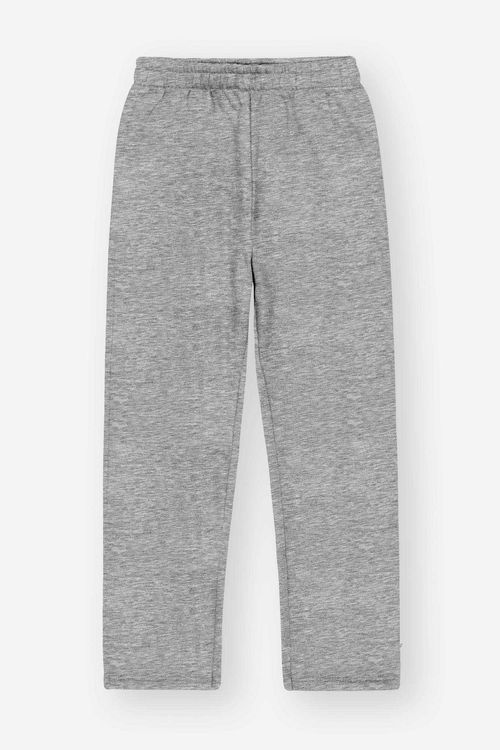 Calça Moletom Reta Infantil Menino Mescla Divertto